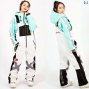 スノーボード オーバーオール ユニセックス ウィンタースポーツ デザイン おしゃれ かわいい クール ポケット 保温性 アクティブ 通気性 防水 耐摩耗 アウト...