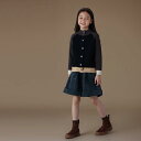 キッズ 子供服 上着 春秋冬 男の子 女の子 ユニセックス カラー 切り替えデザイン ハイネック シングルブレスト カジュアル リブ ニット カーディガン アウター 男女 共有可能 シンプル 羽織