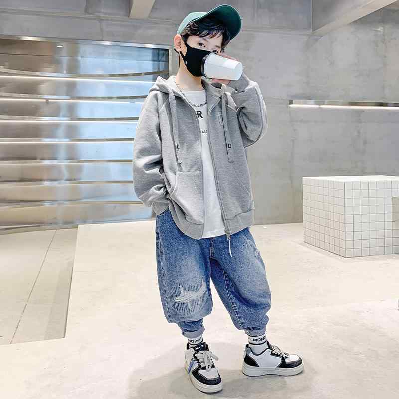 子供服 トップス 男の子 ボーイズ パーカー スウェットシャツ 薄手 スポーツウエア 春秋 シンプル カジュアル 通学 スポーツ レジャー リゾート 休日 アウトドア ルームウェア キッズ