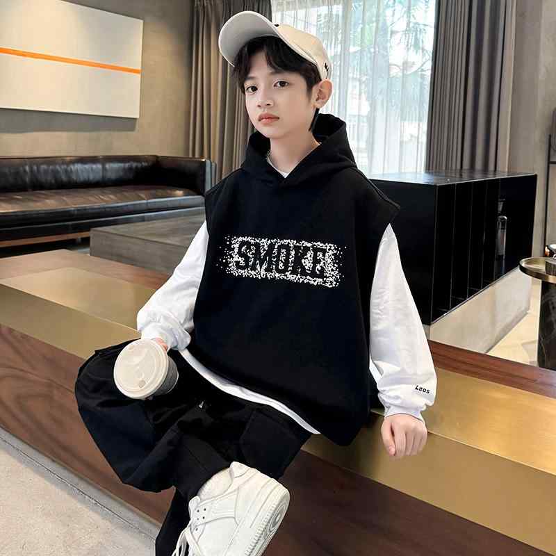 子供服 トップス 男の子 ボーイズ パーカー スウェットシャツ スポーティ 柔軟 春秋 カジュアル 通学 スポーツ レジャー リゾート 休日 アウトドア ルームウェア キッズ