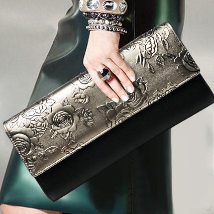 クラッチ バック レザー 女性 収納 社交界 レディース パーティー 大きいサイズ チェーン ショルダー 多用途 エンベロープ