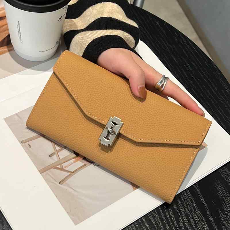 長財布 ロングウォレット 春 高見え 大容量収納 ソフトレザー 革 紙幣 ホルダー カード バッグ ユニセ..