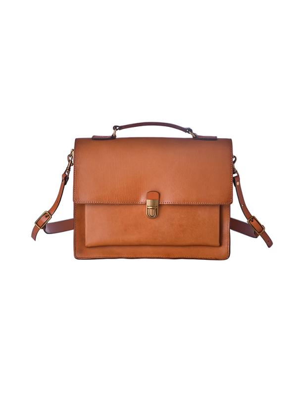 楽天ラ・グラーヌハンドバッグ 2way レザー 普段使い レディース レトロ 植物タンニンなめし 牛革 ブリーフケース エンベロープ カレッジスタイル ワンショルダー クロスボディバッグ デイリー クラシック ビジネス