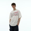 Tシャツ トップス プリント 半袖 ストリート系 ユニセックス ゆったり スポーティ カジュアル デイリー レジャー リゾート 休日 メンズ レディース