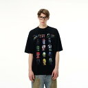 Tシャツ プリント グラフィック 半袖 夏 ユニセックス ゆったり スポーティ カジュアル デイリー レジャー 休日 メンズ レディース