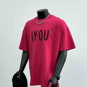 Tシャツ トップス プリント アメカジ 半袖 鮮やか 夏 ユニセックス ゆったり スポーティ カジュアル デイリー レジャー リゾート 休日 メンズ レディース