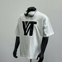 Tシャツ トップス メンズ レディース プリント 厚手 半袖 夏 ユニセックス ゆったり スポーティ カジュアル デイリー レジャー リゾート 休日
