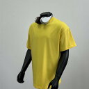 Tシャツ トップス コットン アメカジ 半袖 夏 ユニセックス ゆったりフィット 鮮やか スポーティ カジュアル デイリー レジャー リゾート 休日 メンズ レ...