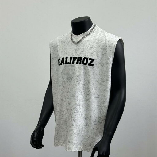 Tシャツ ノースリーブ 厚手 コットン 夏 ユニセックス ゆったり スポーティ カジュアル デイリー レジャー バスケット 休日 メンズ レディース Tシャツ ノースリーブ 厚手 コットン 夏 ユニセックス ゆったり スポーティ カジュアル デイリー レジャー バスケット 休日 メンズ レディース