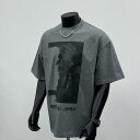 Tシャツ カットソー プリント ゆったりフィット アメカジ 半袖 ユニセックス 夏 スポーティ カジュアル デイリー レジャー 休日 メンズ レディース