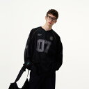 Tシャツ トップス 長袖 アメカジ ユニセックス オーバーサイズ スポーティ カジュアル デイリーユース レジャー リゾート 休日 メンズ レディース