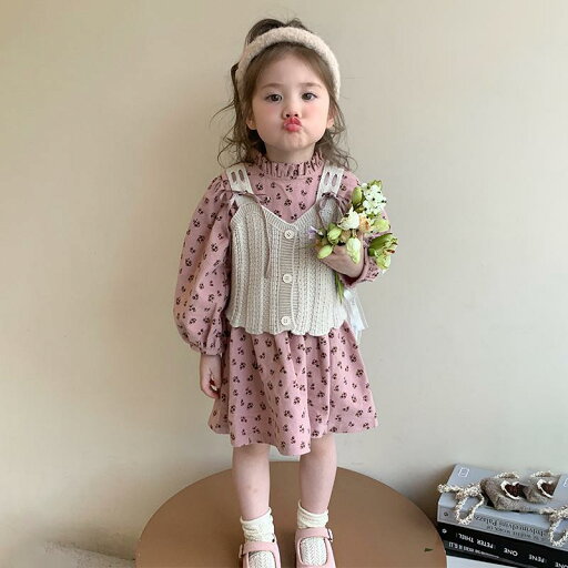 ワンピース ドレス スカート キッズ 子供 おしゃれ ファッション 女の子 花柄 春秋 ベスト 赤ちゃん用品 プリンセス かわいい 韓国 セット ガールズ デイリー ワンピース ドレス スカート キッズ 子供 おしゃれ ファッション 女の子 花柄 春秋 ベスト 赤ちゃん用品 プリンセス かわいい 韓国 セット ガールズ デイリー