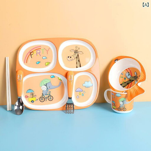 メラミン 子供用 ボウル コップ 箸 スプーン フォーク 仕切り ワンプレート 食器 セット ディナー プレート 家庭用 幼児 離乳食 メラミン 子供用 ボウル コップ 箸 スプーン フォーク 仕切り ワンプレート 食器 セット ディナー プレート 家庭用 幼児 離乳食