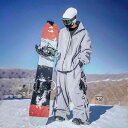 スノーボード ジャケット ユニセックス パンツ フード付き スキー 雪山 アクティブ メンズ レディース 耐摩耗 長袖 ロング ジッパー ポケット シンプル 防...