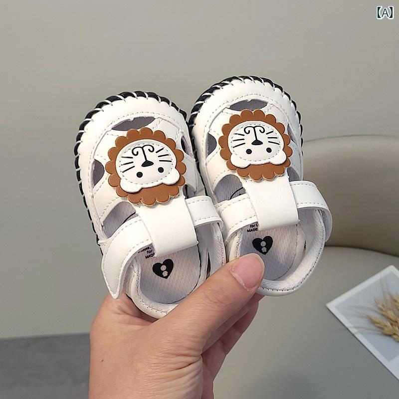 サンダル ベビー 幼児 かわいい 夏 通気性 ソフトソール クッション 滑り止め 赤ちゃん シューズ きや..