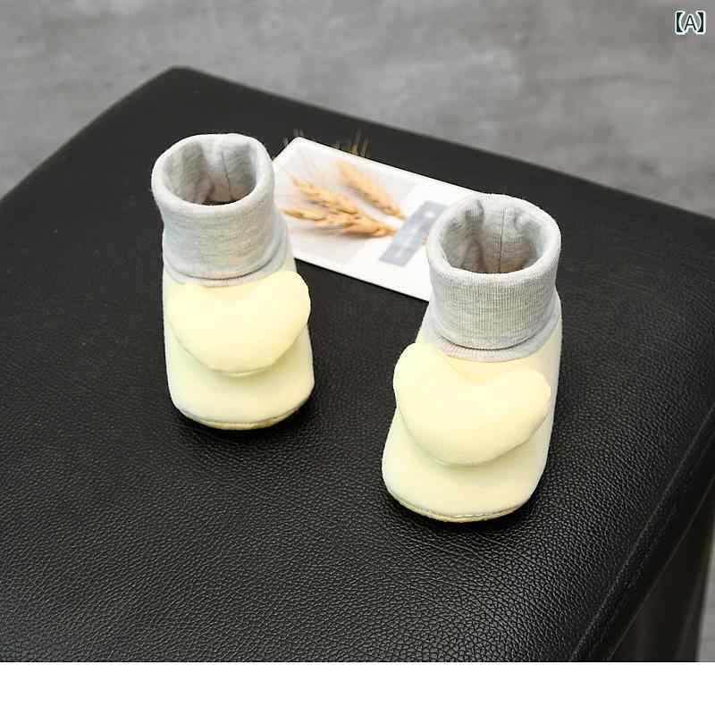 ベビーシューズ フロアソックス 幼児 新生児 秋 暖かい 男の子 女の子 滑り止め 赤ちゃん クッション ..