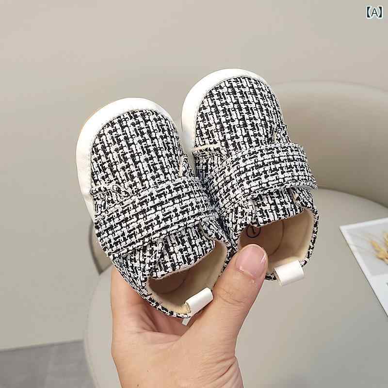 スニーカー 春秋 ベビー 幼児 靴 男の子 女の子 赤ちゃん スポーツ シンプル シューズ クッション ソフトソール カジュアル