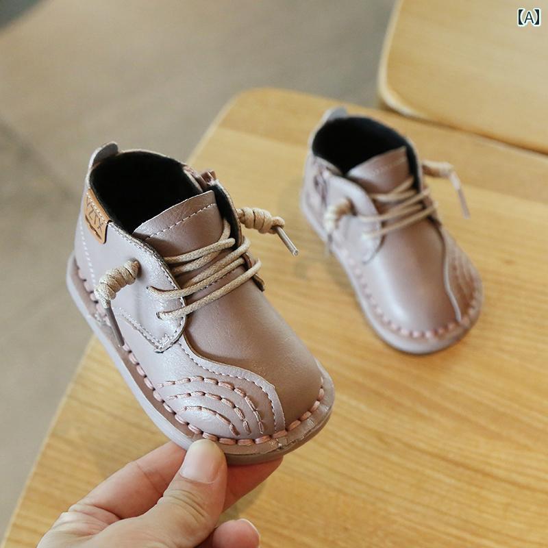 ブーツ 子供 英国 ソフトソール ベビー 幼児 靴 秋冬 男の子 ショート 厚手 おしゃれ 女の子 シューズ