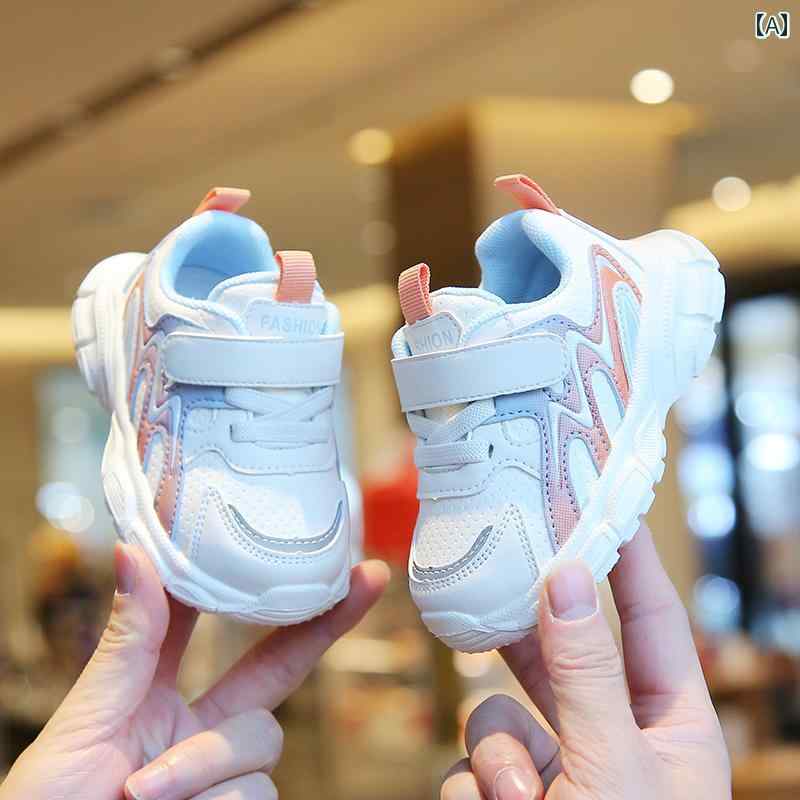 ファーストシューズ スニーカー 子供 ベビー 幼児 靴 男の子 シューズ ソフトソール カジュアル 軽量 ..