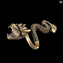 シガレット ホルダー ドラゴン メンズ レディース タバコ リング 喫煙 ホルダー アクセサリー ファッション ギフト 龍 フィンガー コブラ おしゃれ