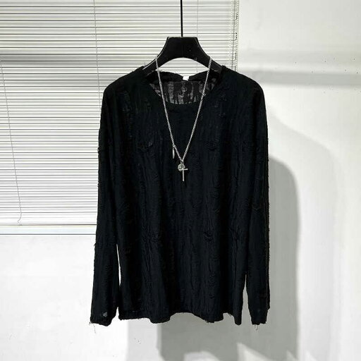 ドレープ シャツ 長袖 秋 ダーク スタイル 個性的 Tシャツ メンズ ファッション ストリート トップス スタイリッシュ クール モード カジュアル 個性的 ドレープ シャツ 長袖 秋 ダーク スタイル 個性的 Tシャツ メンズ ファッション ストリート トップス スタイリッシュ クール モード カジュアル 個性的