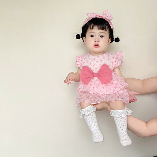 女の子 赤ちゃん 夏服 フライング スリーブ ベビー サマー プリンセス ジャンプ スーツ 薄手 カバー アップ スカート リボン かわいい 女の子 赤ちゃん 夏服 フライング スリーブ ベビー サマー プリンセス ジャンプ スーツ 薄手 カバー アップ スカート リボン かわいい