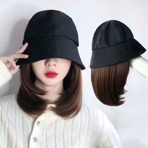 帽子 ウィッグ 女性 ワンピース フィッシャーマンハット 春夏 バケットハット ショート ヘア シミュレーション 薄手 ウィッグ 帽子 帽子 ウィッグ 女性 ワンピース フィッシャーマンハット 春夏 バケットハット ショート ヘア シミュレーション 薄手 ウィッグ 帽子