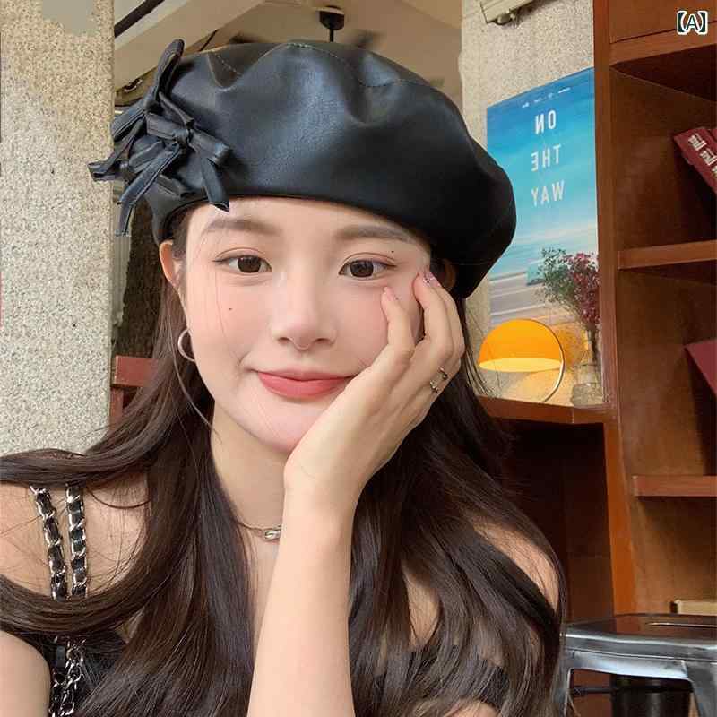 ベレー帽 女性 春夏秋 レトロ ショッピング 八角形 ヘッドギア アクセサリー 小顔見せ レディース カジ..