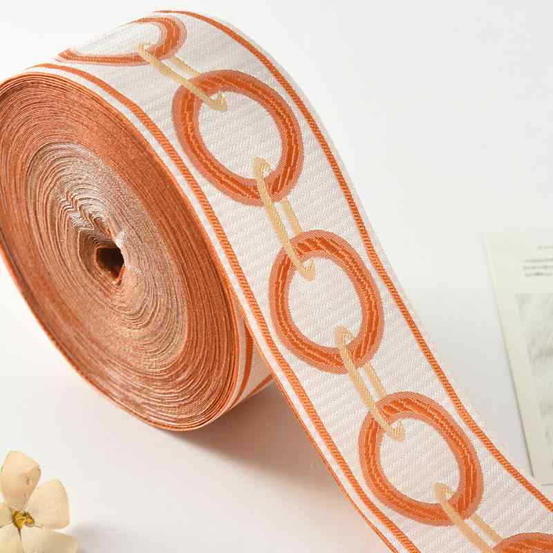 カーテン ジャカード エッジ 幅 6センチメートル テーブル クロスステッチ 枕 中国 ソファ サイドチェ..