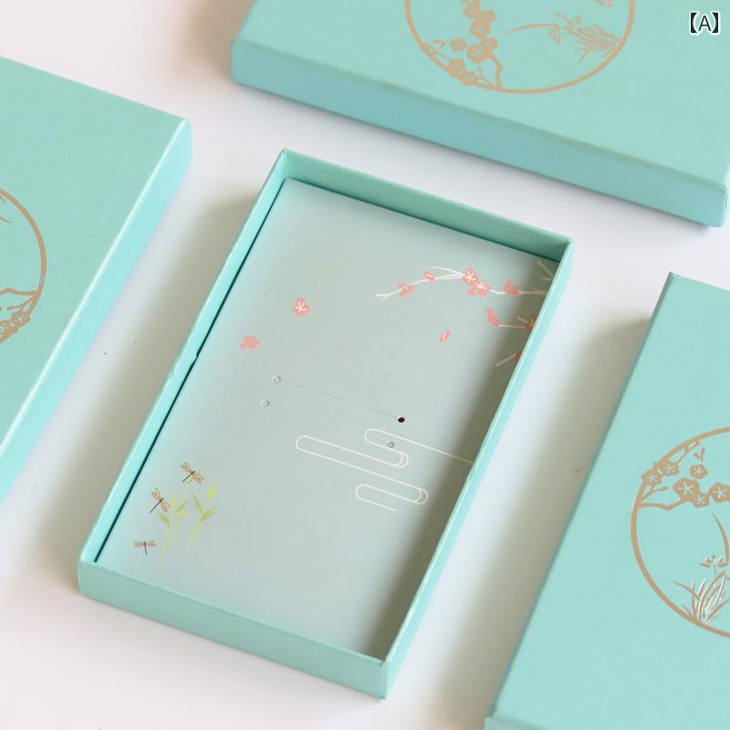 ブックマーク 中国 しおり ギフトボックス ギフト用 プレゼント用 箱 収納 ディスプレイ コレクションボックス ギフトバッグ 紙袋
