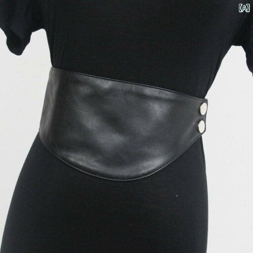 ベルト ブラック シングル ループ ウエスト ワイド バンド フレンチ レトロ レディース ファッション アクセサリー 幅広 ベルト ベルト ブラック シングル ループ ウエスト ワイド バンド フレンチ レトロ レディース ファッション アクセサリー 幅広 ベルト