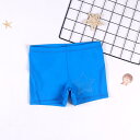 キッズ スイムウエア 子供用 水泳 パンツ ボクサー 水泳 パンツ 男の子用 ビーチ 日焼け防止 速乾 水着 スカイブルー 学校 水泳授業 海水浴