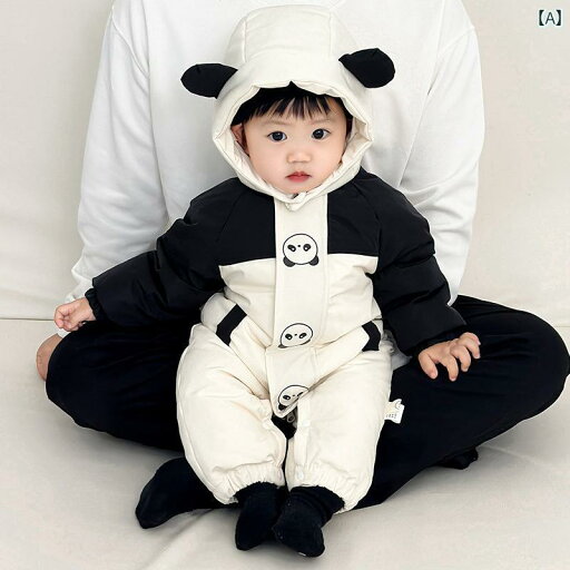 カバーオール フード付き 幼児 赤ちゃん ベビー 子供用 冬 ダウン ロンパース かわいい くま パンダ 厚手 男の子 あったか 保温 ボア 防寒 服 お出かけ カジュアル カバーオール フード付き 幼児 赤ちゃん ベビー 子供用 冬 ダウン ロンパース かわいい くま パンダ 厚手 男の子 あったか 保温 ボア 防寒 服 お出かけ カジュアル