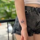 タトゥー シール おしゃれアイテム レディース ファッション ボディアート デコレーション 防水 蜂 かわいい アウトドア 腕 手首 コーディネート