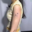 タトゥーシール ワンポイント 刺青 ユニセックス フラワー デザイン おしゃれアイテム 腕 かわいい 防水 アウトドア ボディアート ファッション メンズ レデ...