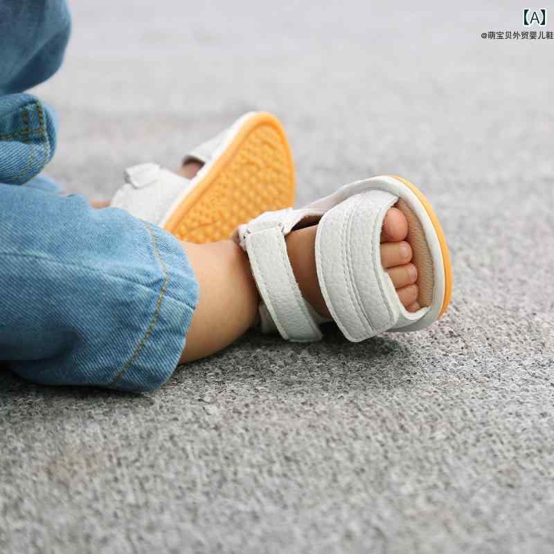 サンダル 夏 0～1歳 赤ちゃん 幼児 靴 ソフトソール 男の子 女の子 滑り止め 6～12ヶ月 赤ちゃん 運動 落下防止 シンプル