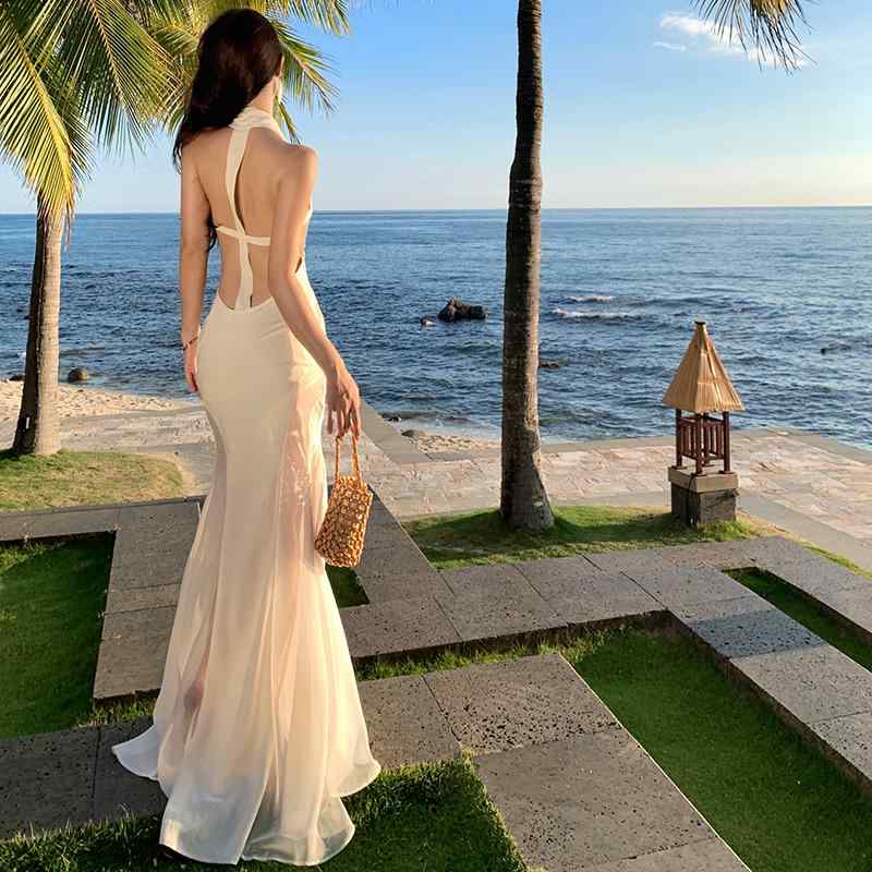 バックレス パンツドレス ロング ノースリーブ スリム セクシー 楽天市場】セクシー ドレス バックレスの通販