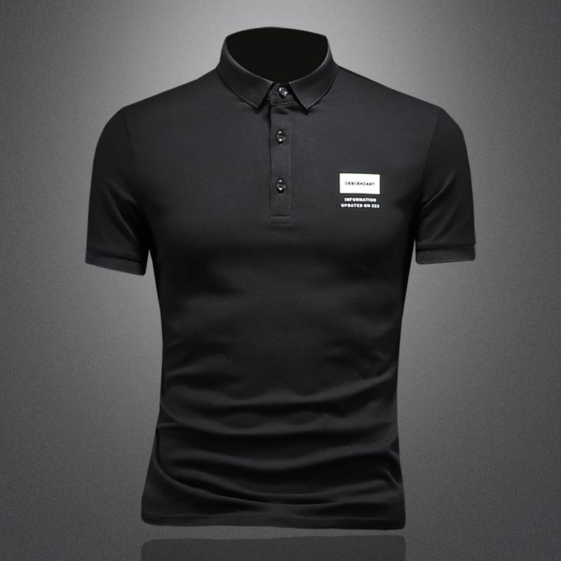 ポロシャツ シンプル スポーツ ゴルフ メンズ 通気性 大きいサイズ 半袖 コットン 夏 スリムフィット カジュアル デイリー レジャー リゾート 休日