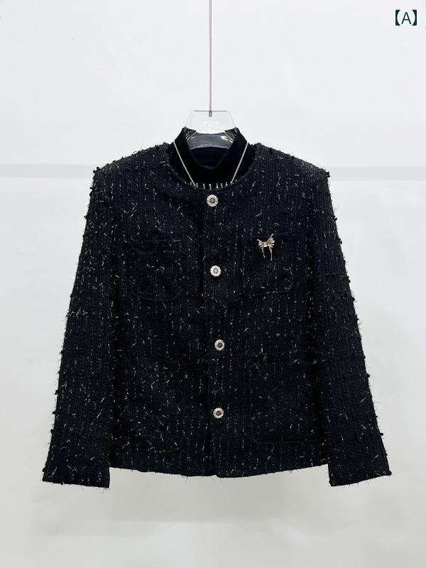 ショート ジャケット メンズ 秋冬 カジュアル 韓国 コットン 上着 長袖 シングルブレスト ラウンドネック パッド ポケット 暖かい コート アウター ビジネス フォーマル 普段使い