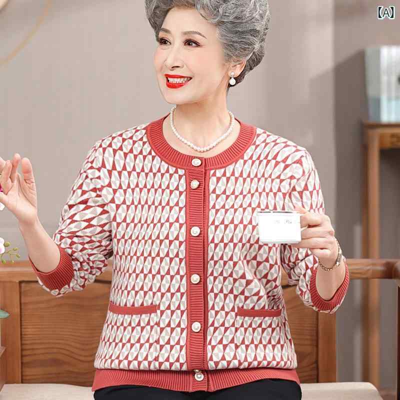 婦人服 セットアップ カジュアル レディース セーター ニット エレガント おしゃれ トップス パンツ ズボン セット 春秋 大きめサイズ カーディガン