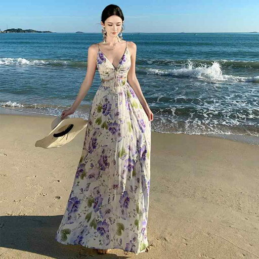ワンピース レディース 花モチーフ 動きやすい 旅行服 大人っぽい ノースリーブ ウエストチラ見せ 流行 Vネック ロング丈 海 休日 ラフ プロポーズ 結婚記念日 ワンピース レディース 花モチーフ 動きやすい 旅行服 大人っぽい ノースリーブ ウエストチラ見せ 流行 Vネック ロング丈 海 休日 ラフ プロポーズ 結婚記念日