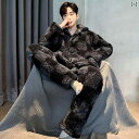 パジャマ メンズ 紳士服 部屋着 ルームウェア ナイトウェア おしゃれ リラックス セットアップ カジュアル 上下セット 厚手 暖かい 冬 キルティング