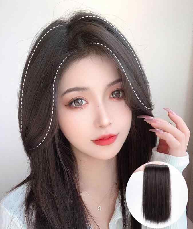 ウィッグ おしゃれ 女性用 ウィッグ ヘアパッド 白髪 カバー 自然 ヘア パッド ふわふわ アップ 一体型 ヘア 交換 パッド