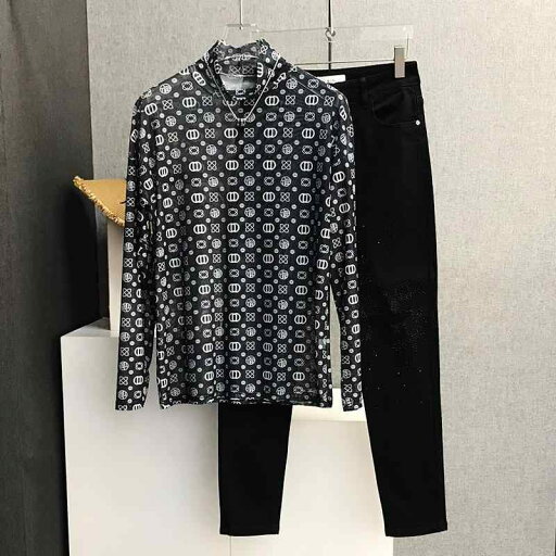 シアーシャツ メンズ Tシャツ ハイネック インスタ映え 透け感 日焼け防止 高級感 夏 長袖 おしゃれ トレンディ カジュアル デイリー レジャー リゾート 休日 モダン シアーシャツ メンズ Tシャツ ハイネック インスタ映え 透け感 日焼け防止 高級感 夏 長袖 おしゃれ トレンディ カジュアル デイリー レジャー リゾート 休日 モダン