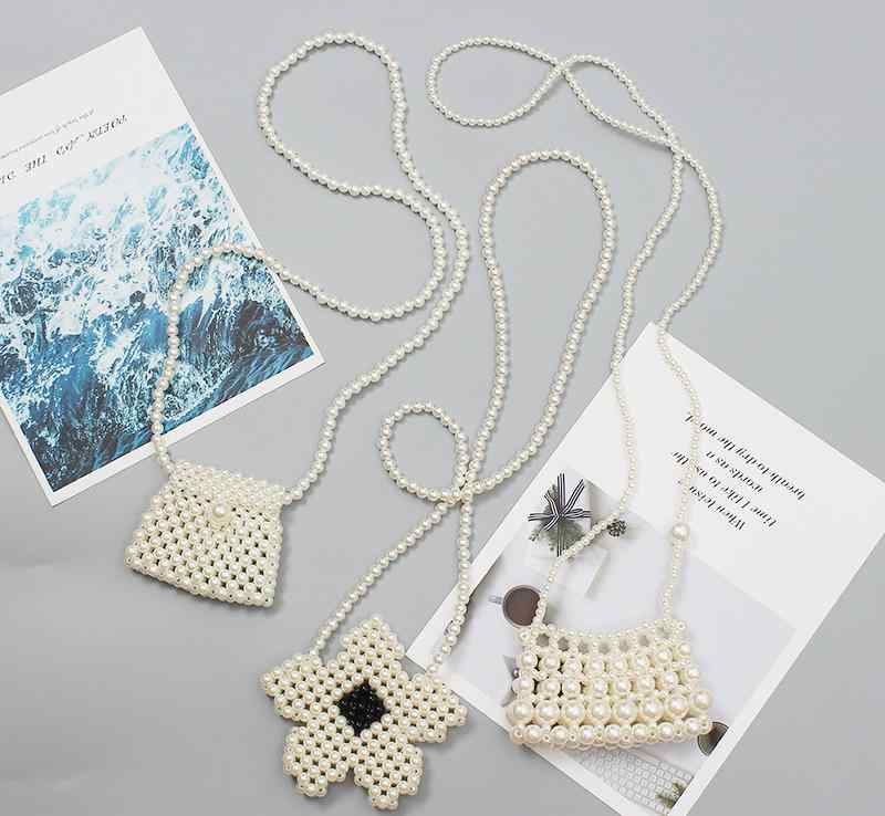 小さい バッグ レディース 夏 ファッション パール クロス ボディバッグ フレンチ ハンドヘルド 小さい 正方形 装飾品