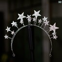 コスプレ ウエディング 花嫁 ヘッドドレス カチューシャ ヘアアクセサリー 髪飾り アクセサリー エレガント 新婦 ギフト
