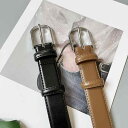 ベルト 韓国 カジュアル ライト ボディ ブラック キャラメル カラー メンズ レディース ファッション アクセサリー オールシーズン ベルト ウエスト バンド