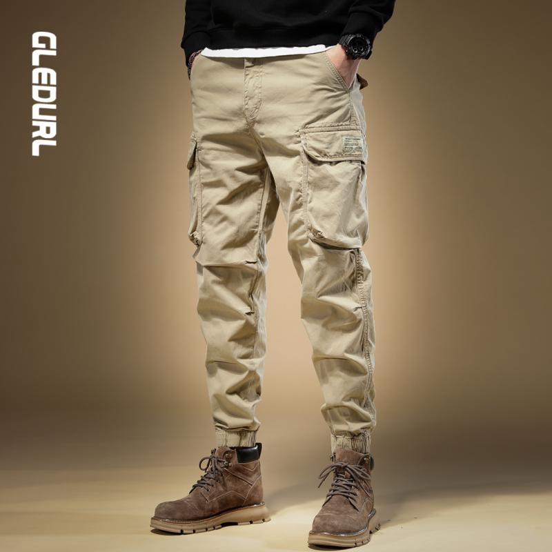 メンズ 春 作業 アウトドア パンツ メンズ ストレート 裏起毛 カジュアル パンツ メンズ 足首 丈 ロング 伸縮性 オールシーズン ファッション