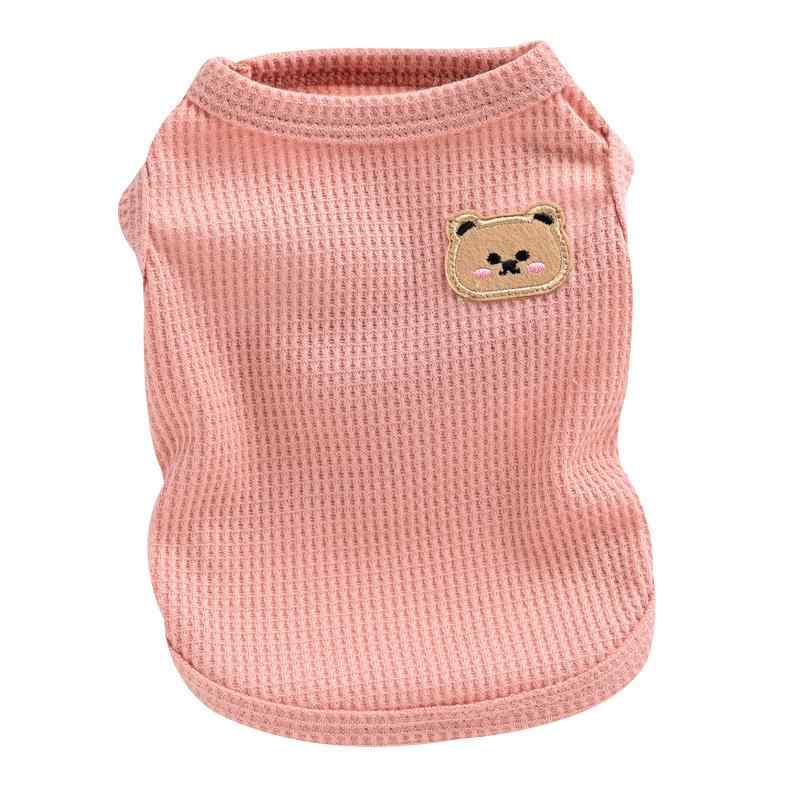 ペットグッズ 犬猫服 ドッグ ウェア シャツ 服 かわいい ベスト 衣装 薄手 通気性 室内 散歩 外出 ルー..