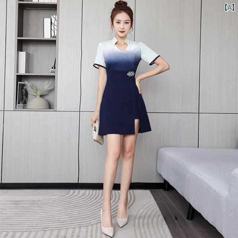 美容系 ワークウェア 作業着 レディース 専門職 ネイル マッサージ エステ スパ 大きいサイズ スカート..